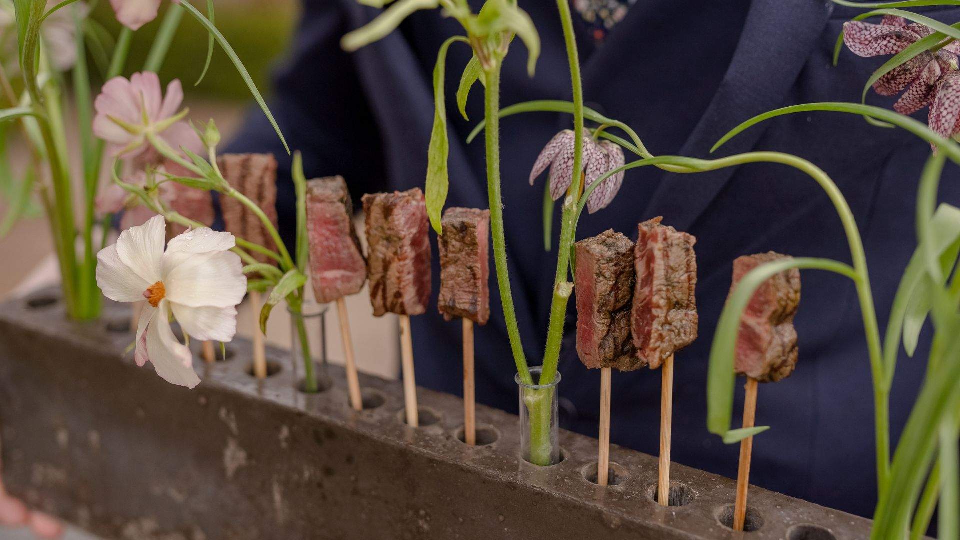 Some gorgeous Canapes included in our recommended caterers & Russets's all-inclusive wedding package.